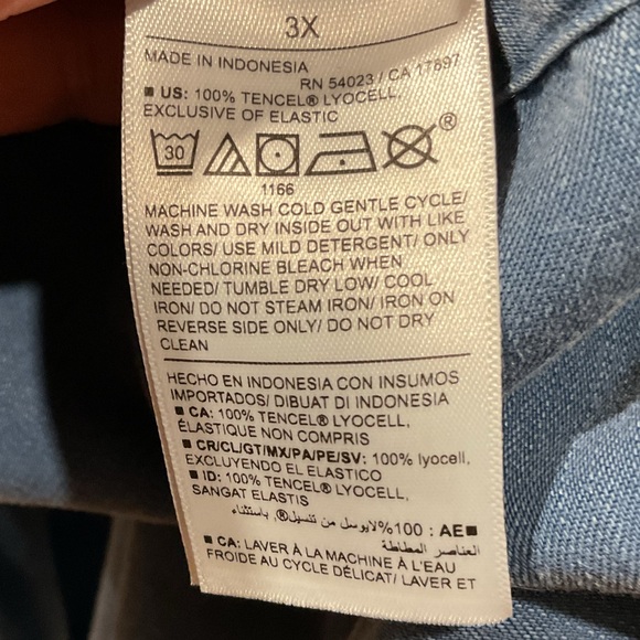 Old Navy Women’s Plus Size Tencel Jumper Size 3X - Picture 6 of 6